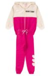 Conjunto Moletom Peluciado Infantil Feminino Faella Happy Today- Off-White - 2
