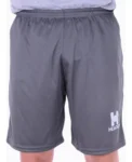 Short Header Masculino Calcao Futebol Academia Verao Praia cinza