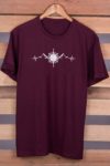 Camiseta Bussola - Vinho
