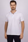 Camisetas Gola Polo Basica - Branco