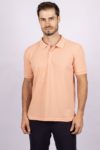Camisetas Gola Polo Basica - Coral