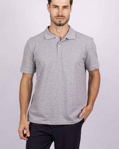 Camisetas Gola Polo Basica - Mescla