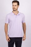 Camisetas Gola Polo Basica - Lilas