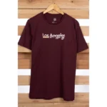 Camiseta Los angeles - Vinho